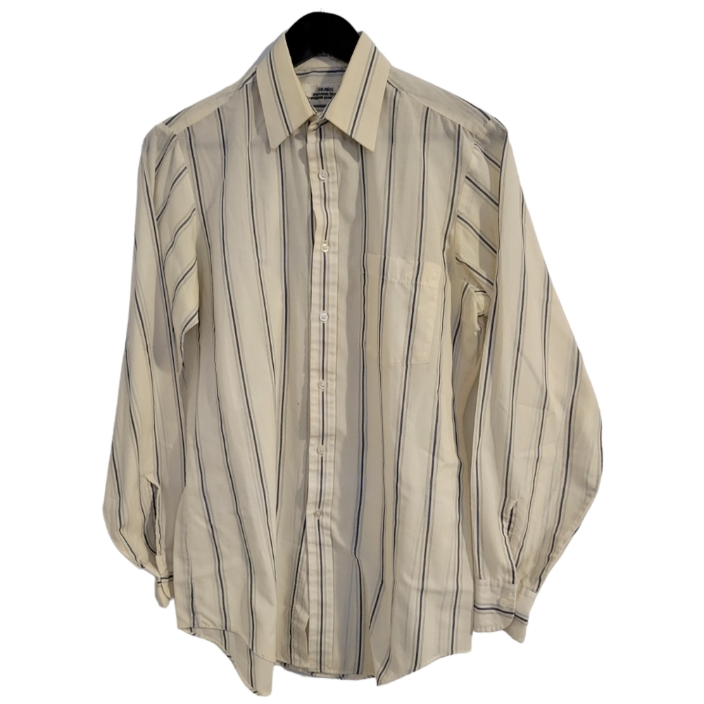 Sears the men's store vintage long sleeve striped button front shirt